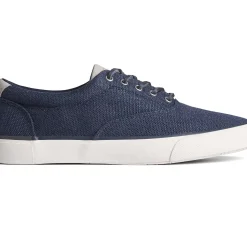 Striper II Sneakers|SeaCycled^Sperry Men's SeaCycled™ Striper II CVO Baja Sneaker Navy