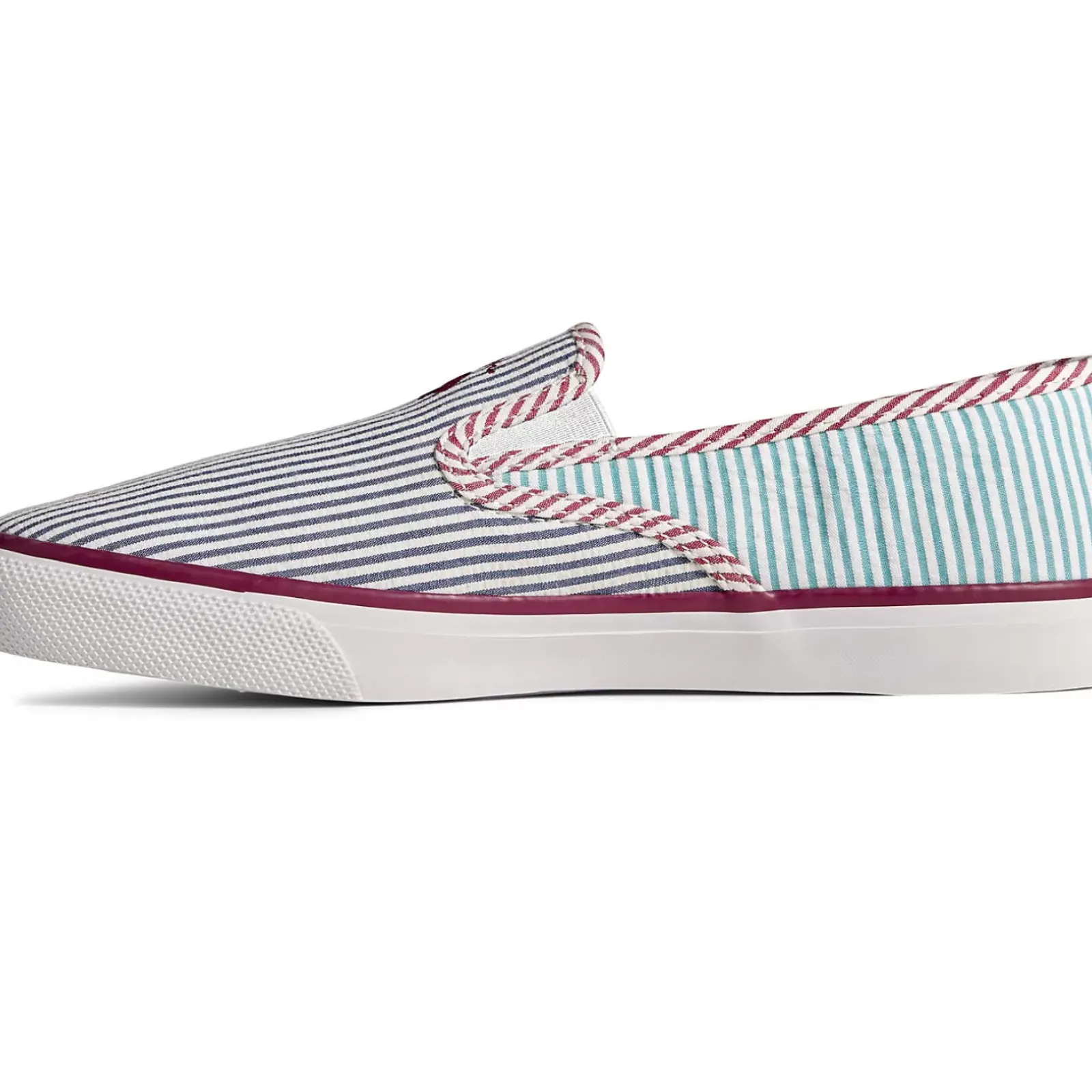 Sale|Sneakers^Sperry Men's x Brooks Brothers Slip On Sneaker Blue Multi