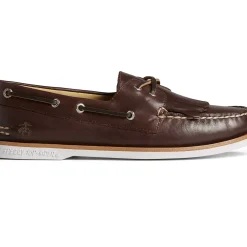Authentic Original Boat Shoe|Sale^Sperry Men's x Brooks Brothers Authentic Original™ Kiltie Boat Shoe Classic Brown
