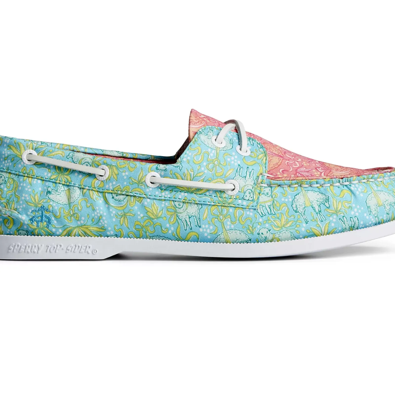 Authentic Original Boat Shoe|Sale^Sperry Men's x Brooks Brothers Authentic Original™ Boat Shoe Pink Multi