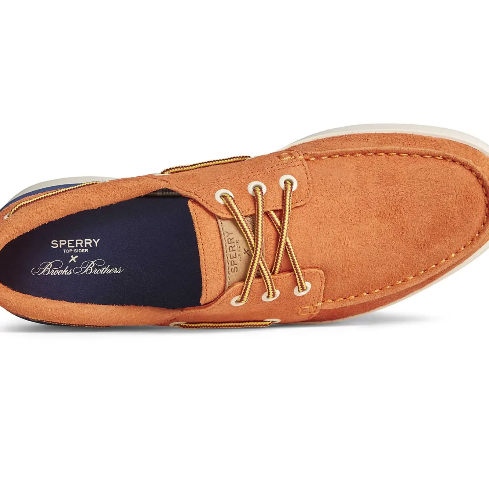 Authentic Original Boat Shoe|Sale^Sperry Men's x Brooks Brothers Authentic Original™ 3-Eye Cup Boat Shoe Orange