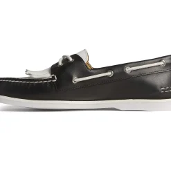 Authentic Original Boat Shoe|Sale^Sperry Men's x Brooks Brothers Authentic Original™ Kiltie Boat Shoe Black/White