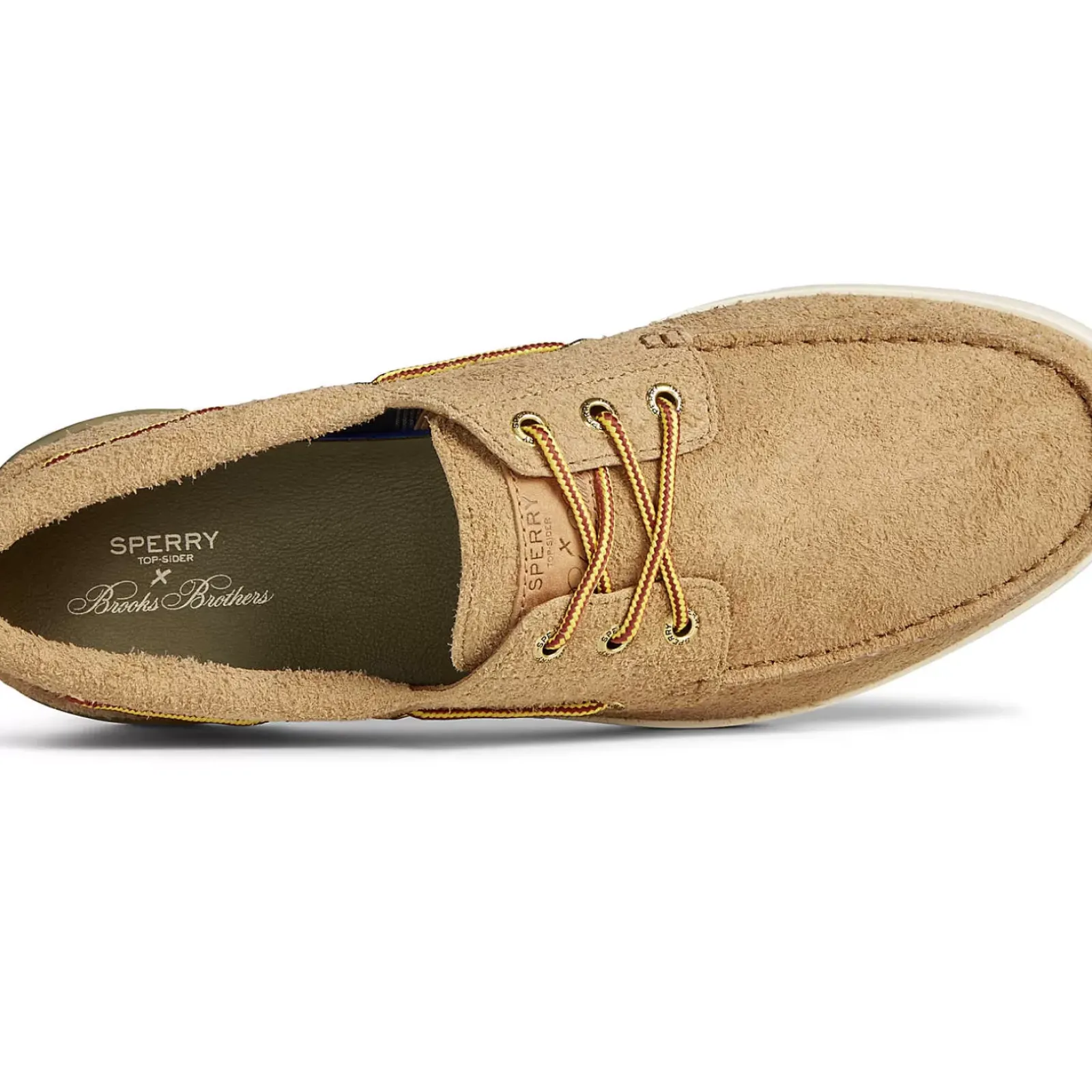 Authentic Original Boat Shoe|Sale^Sperry Men's x Brooks Brothers Authentic Original™ 3-Eye Cup Boat Shoe Tan