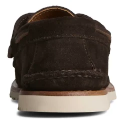 Handcrafted in Maine|Authentic Original Boat Shoe^Sperry Men's x Sunspel Authentic Original&trade; Suede Boat Shoe Ameretto