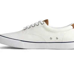 Striper II Sneakers|Sneakers^Sperry Men's Striper II CVO Sneaker Salt Washed White