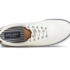 Striper II Sneakers|Sneakers^Sperry Men's Striper II CVO Sneaker Salt Washed White