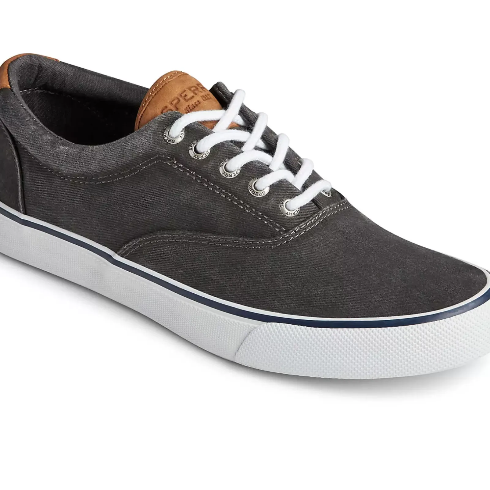 Striper II Sneakers|Sneakers^Sperry Men's Striper II CVO Sneaker Salt Washed Black