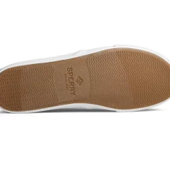 Striper II Sneakers|Sneakers^Sperry Men's Striper II Twin Gore Perforated Slip On Sneaker Tan