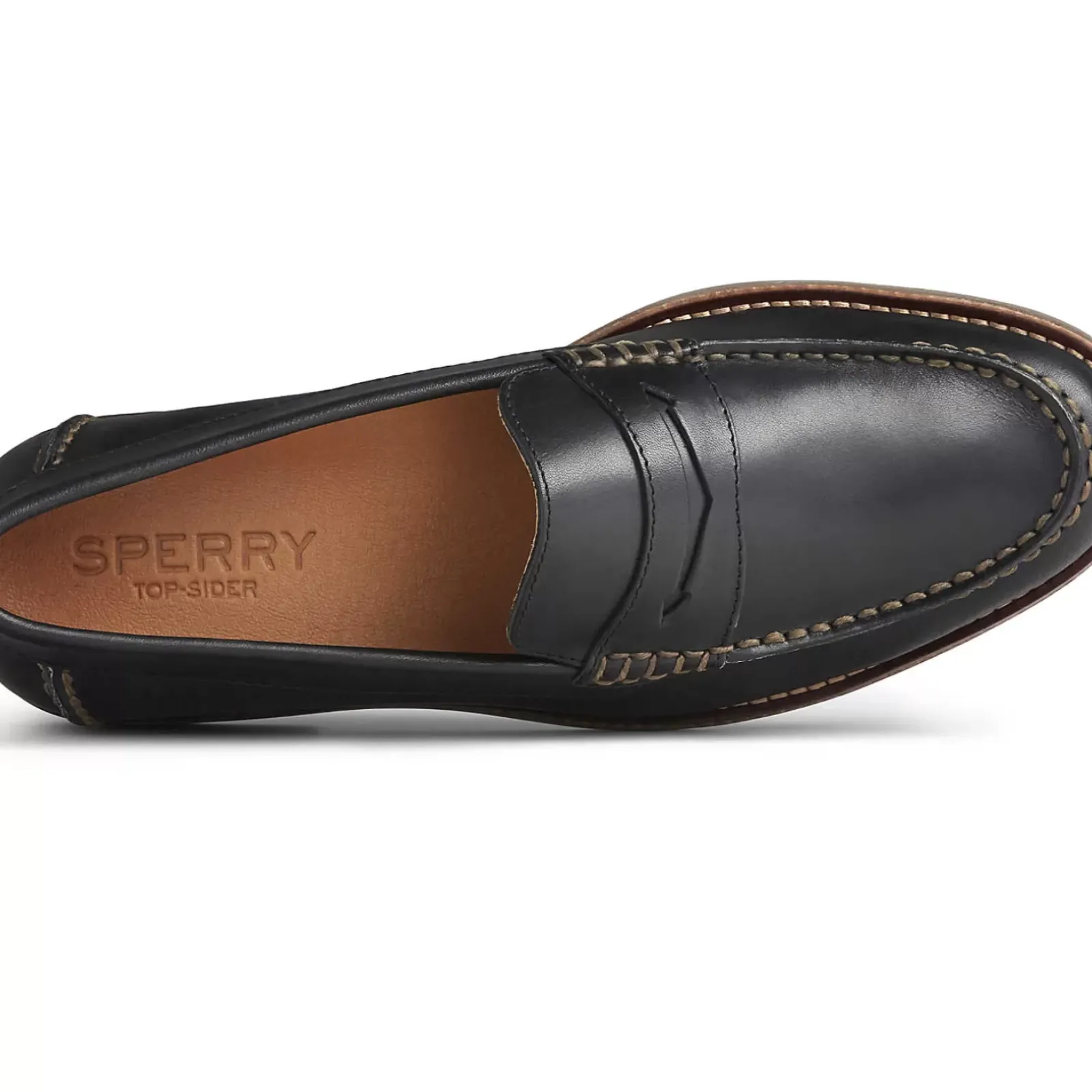 Loafers & Oxfords|Shoes^Sperry Men's Topsfield Penny Loafer Black