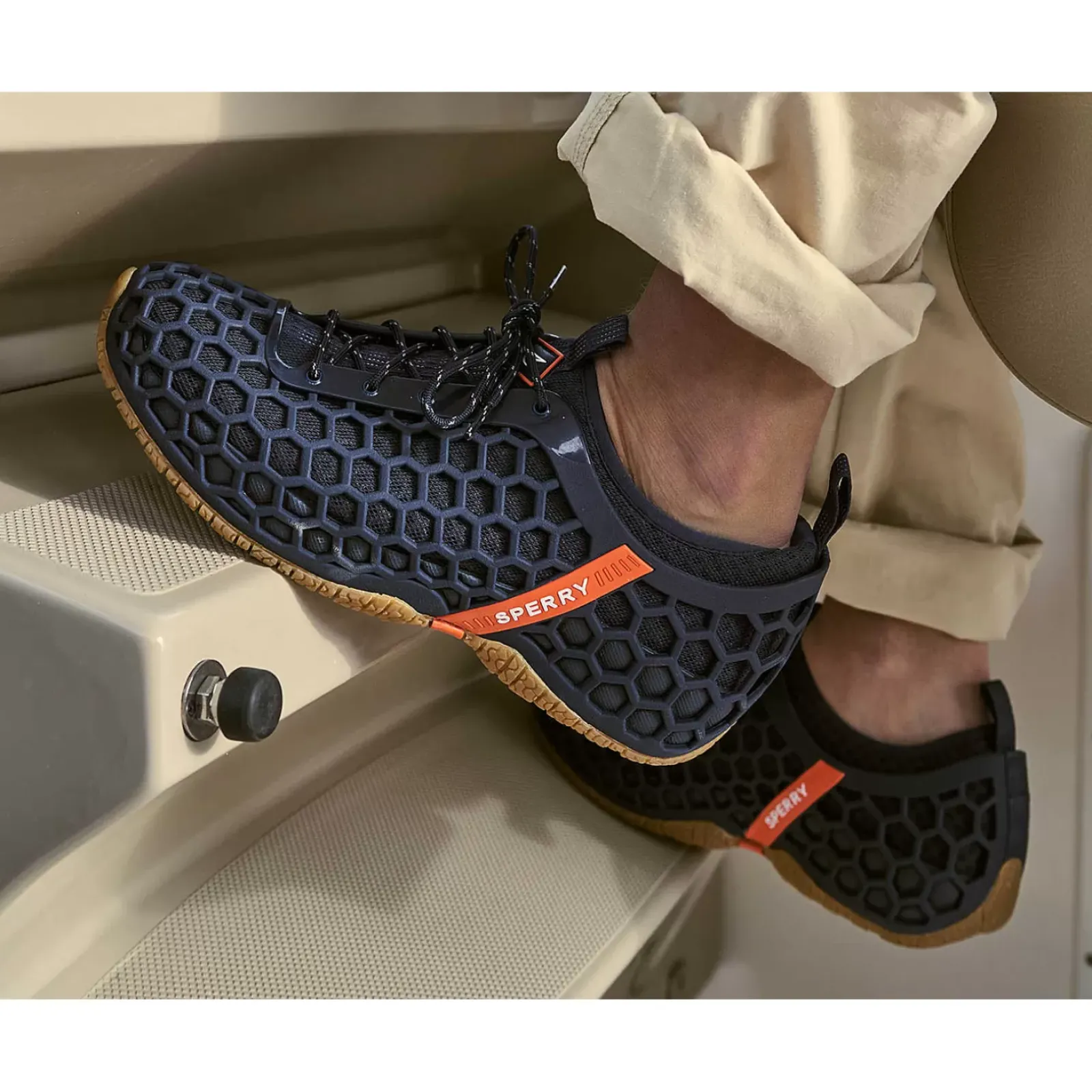 Sale|Active^Sperry Men's Wave Rocker Silver