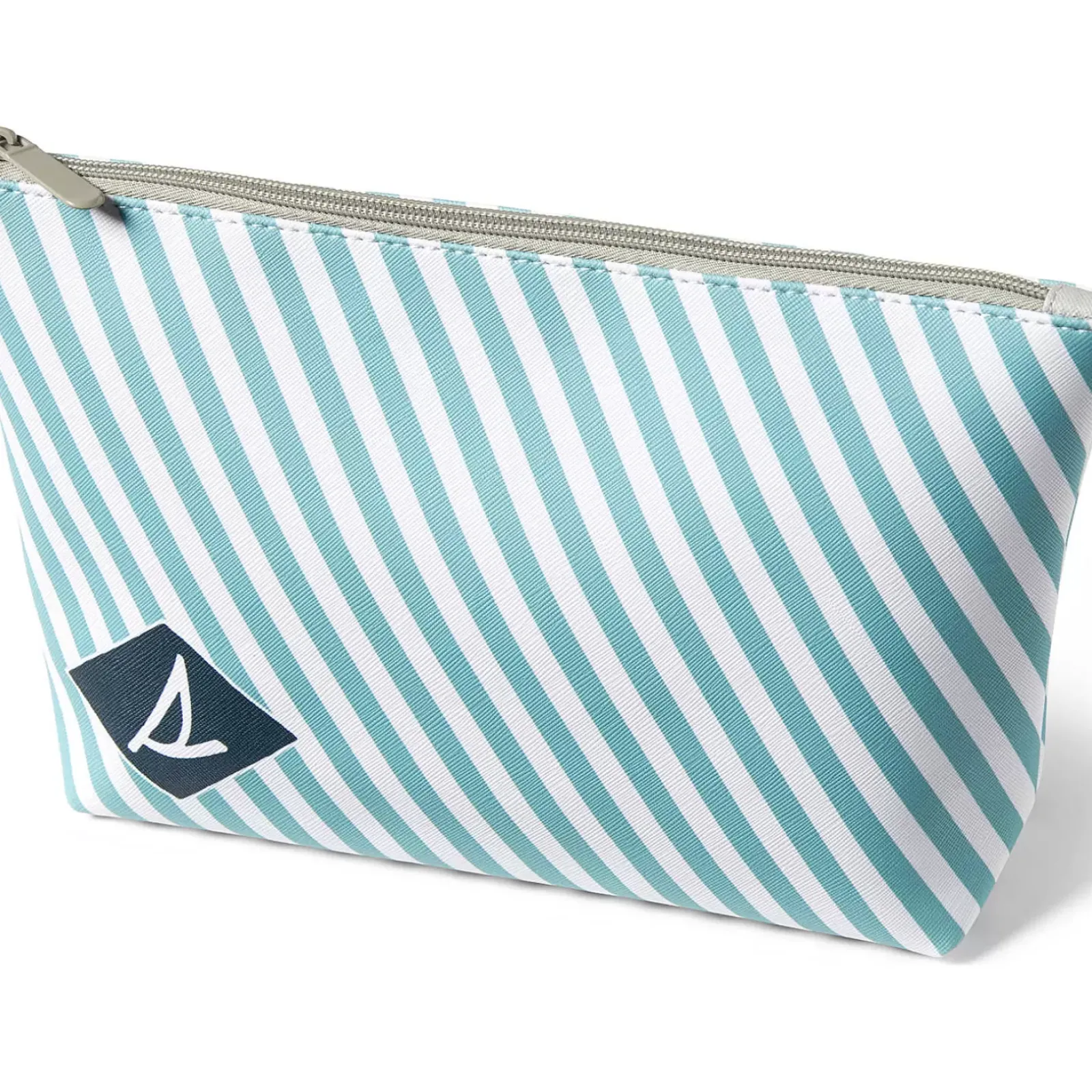 Bags^Sperry Striped Pouch White