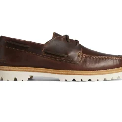 Authentic Original Boat Shoe|Sale^Sperry Unisex Authentic Original 3-Eye Vibram Boat Shoe Brown