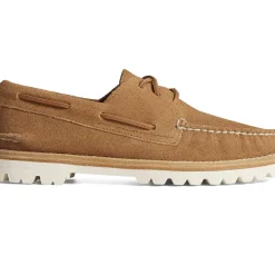 Authentic Original Boat Shoe|Sale^Sperry Unisex Authentic Original 3-Eye Vibram Boat Shoe Tan
