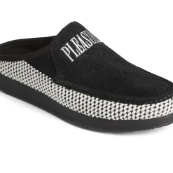 Loafers & Oxfords|Shoes^Sperry Unisex x Pleasures Moc-Sider Knit Mule Black