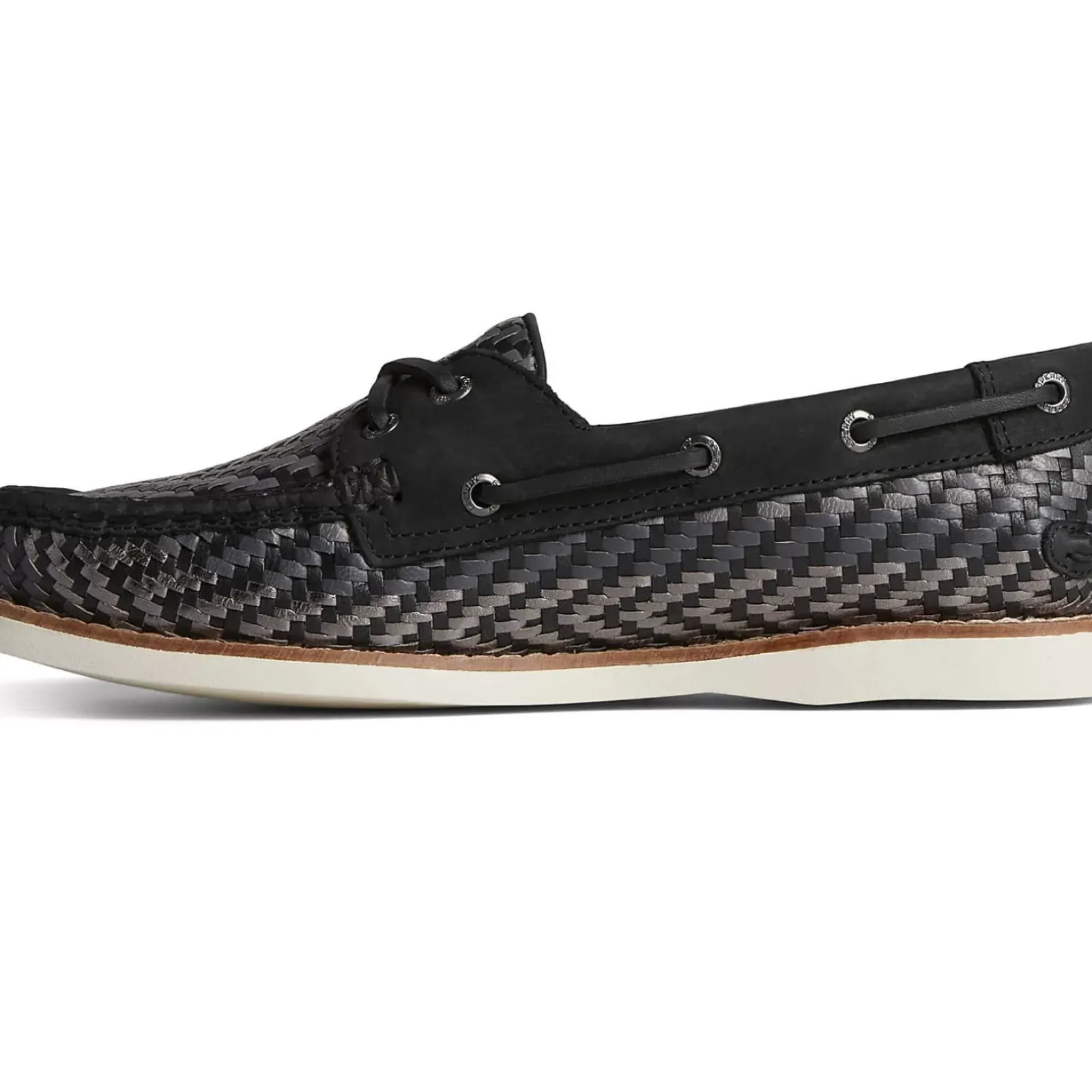 Sale|Boat Shoes^Sperry Women's Authentic Original™ Woven Boat Shoe Black