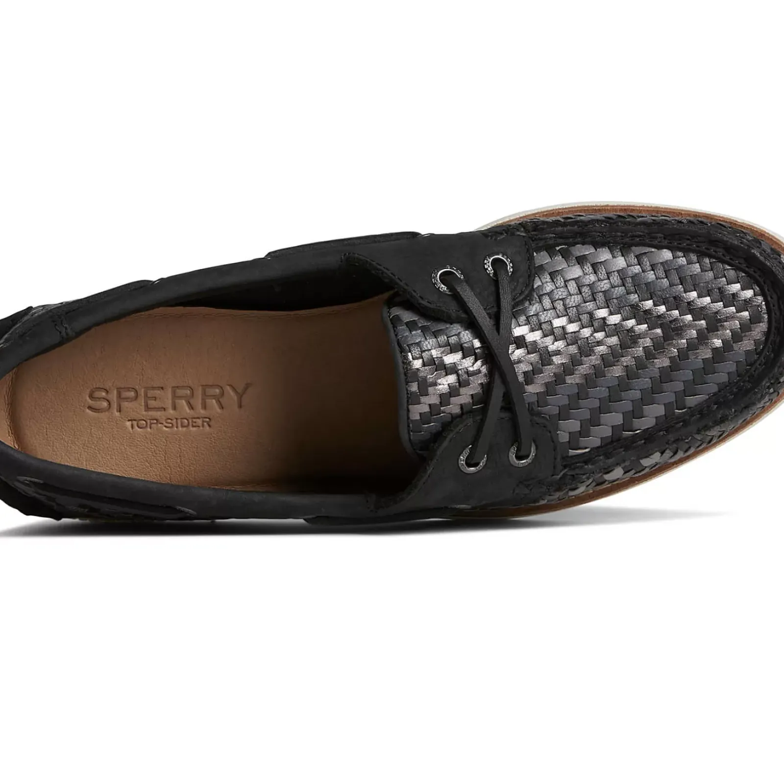 Sale|Boat Shoes^Sperry Women's Authentic Original™ Woven Boat Shoe Black