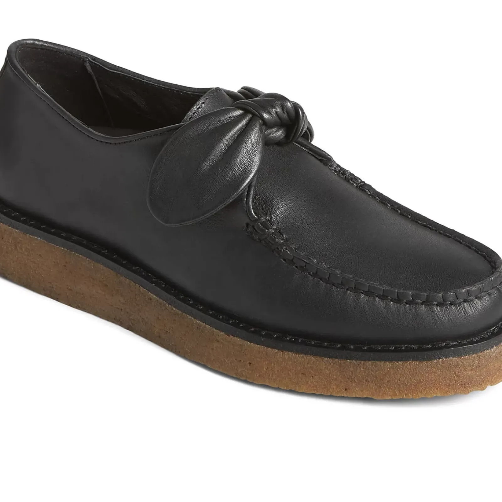 Sale|Flats & Loafers^Sperry Women's Captain's Crepe Bow Oxford Black