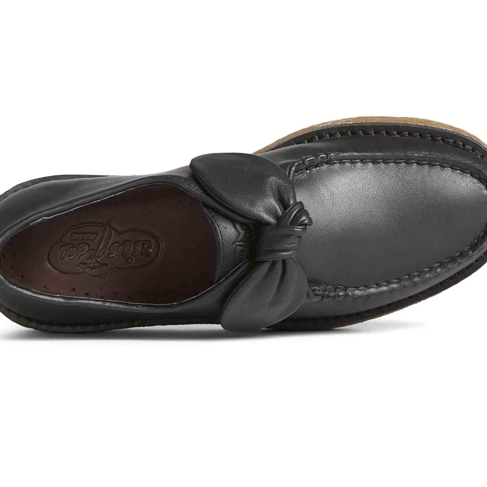 Sale|Flats & Loafers^Sperry Women's Captain's Crepe Bow Oxford Black