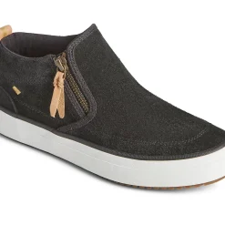 Sneakers|Boots^Sperry Women's Crest Lug Suede Chukka Black