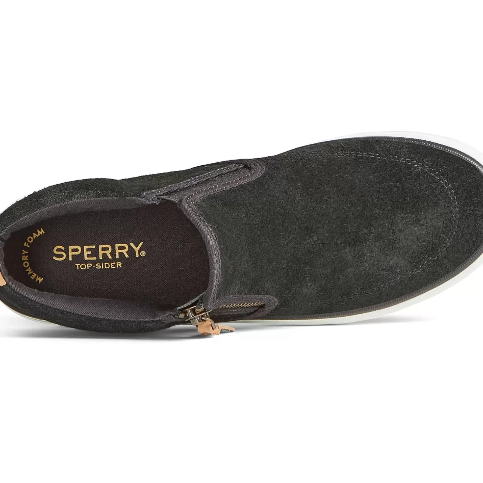 Sneakers|Boots^Sperry Women's Crest Lug Suede Chukka Black