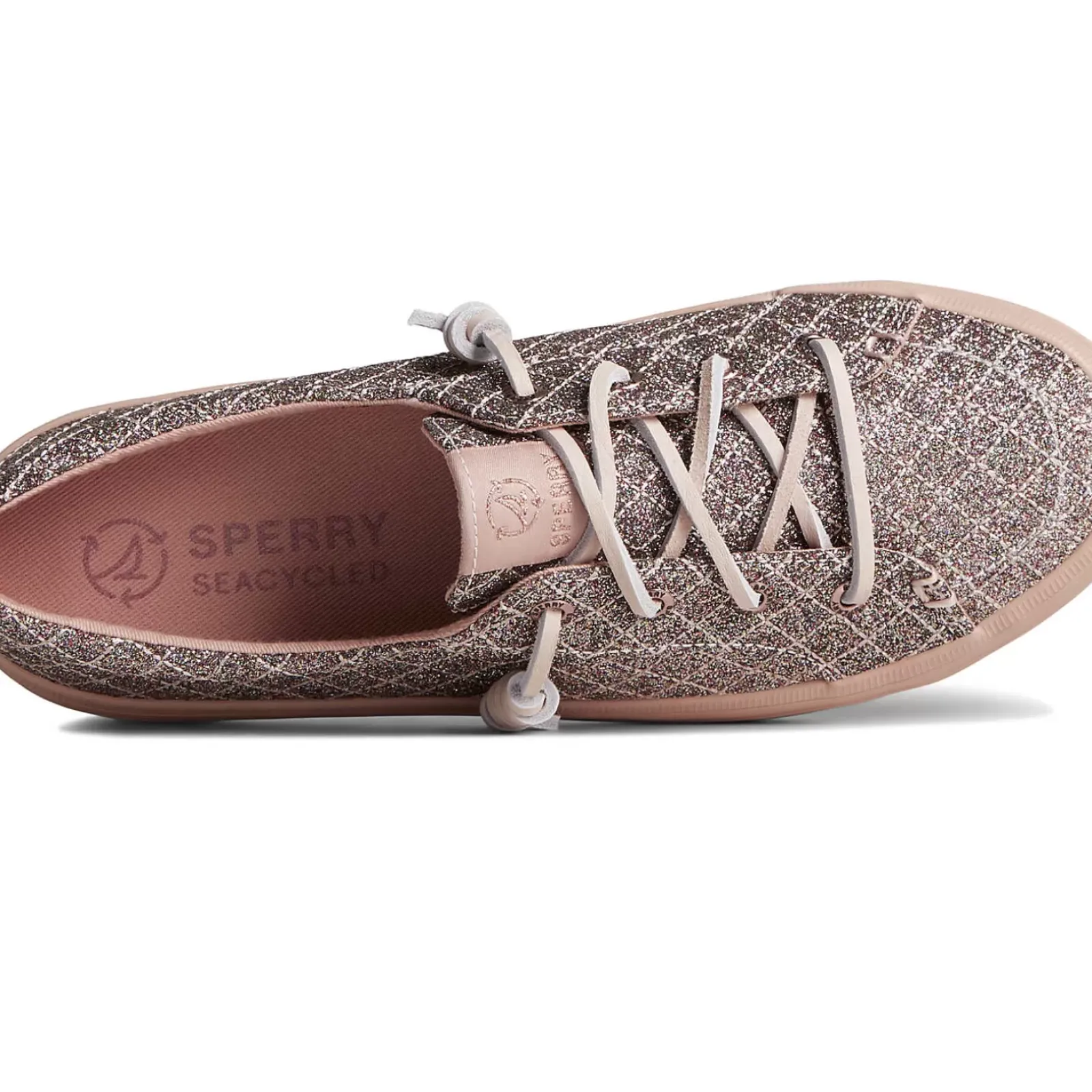 Sale|Sneakers^Sperry Women's Crest Quilted Shimmer Sneaker Rose