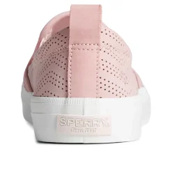 Sale|Sneakers^Sperry Women's Crest Twin Gore Perforated Leather Slip On Sneaker Blush