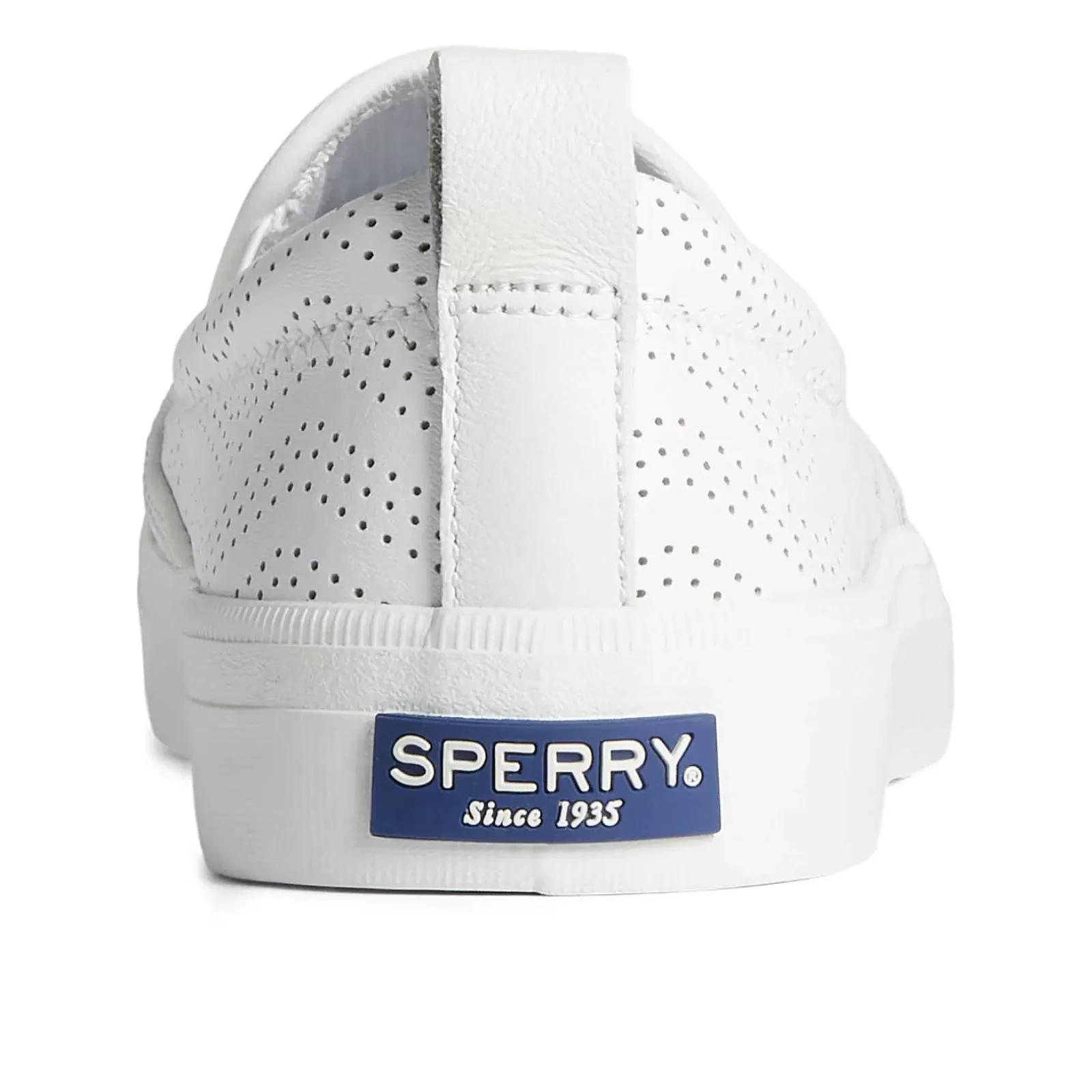Sale|Sneakers^Sperry Women's Crest Twin Gore Perforated Leather Slip On Sneaker White
