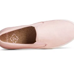 Sale|Sneakers^Sperry Women's Crest Twin Gore Shimmer Slip On Sneaker Rose