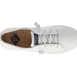 Sneakers|Shoes^Sperry Women's Crest Vibe Leather Sneaker White