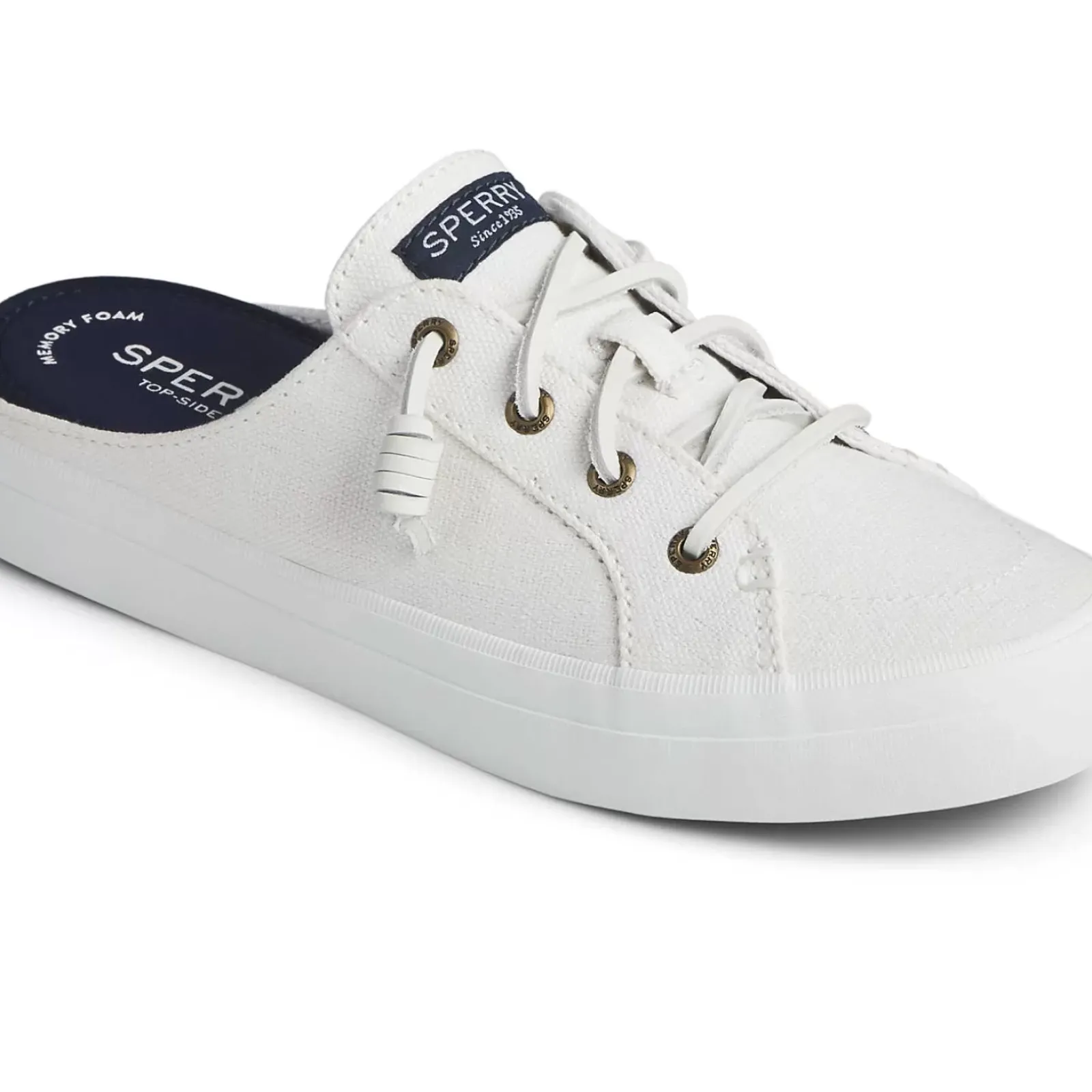 Sneakers|Shoes^Sperry Women's Crest Vibe Mule Sneaker White