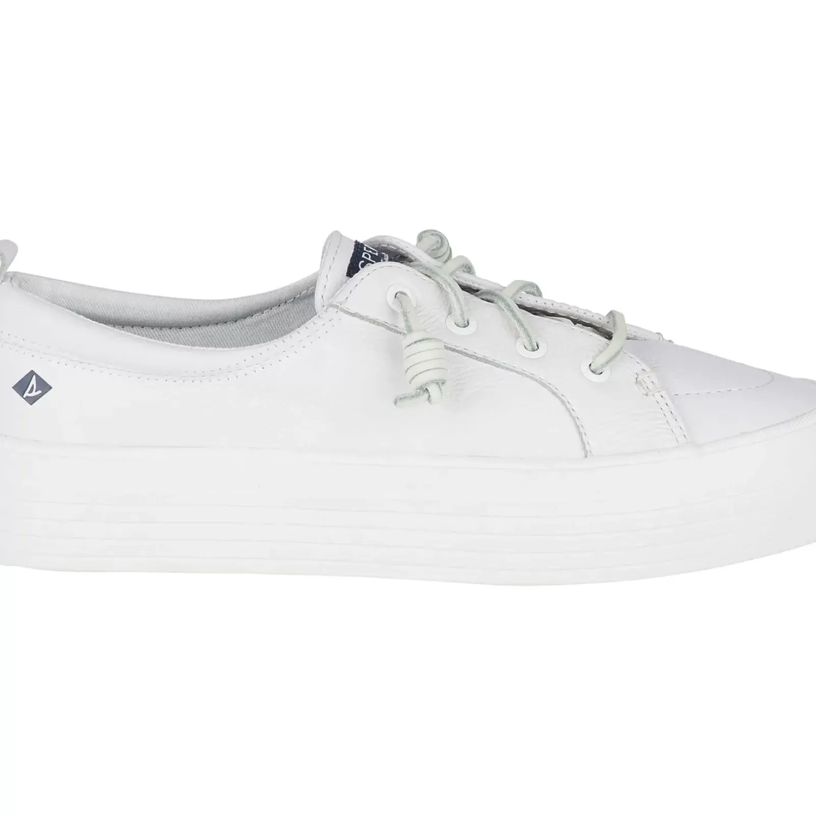 Sneakers|Shoes^Sperry Women's Crest Vibe Platform Leather Sneaker White