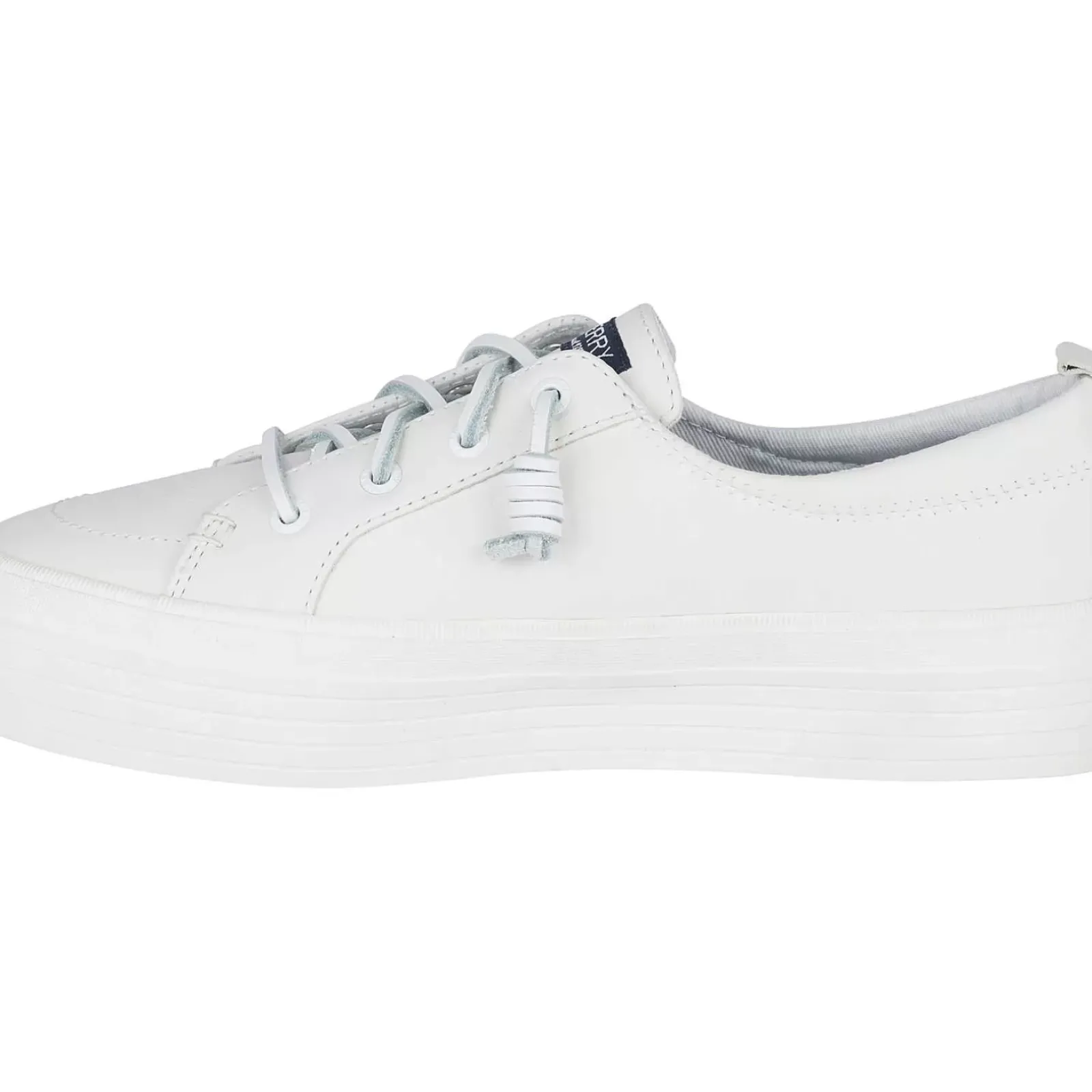 Sneakers|Shoes^Sperry Women's Crest Vibe Platform Leather Sneaker White