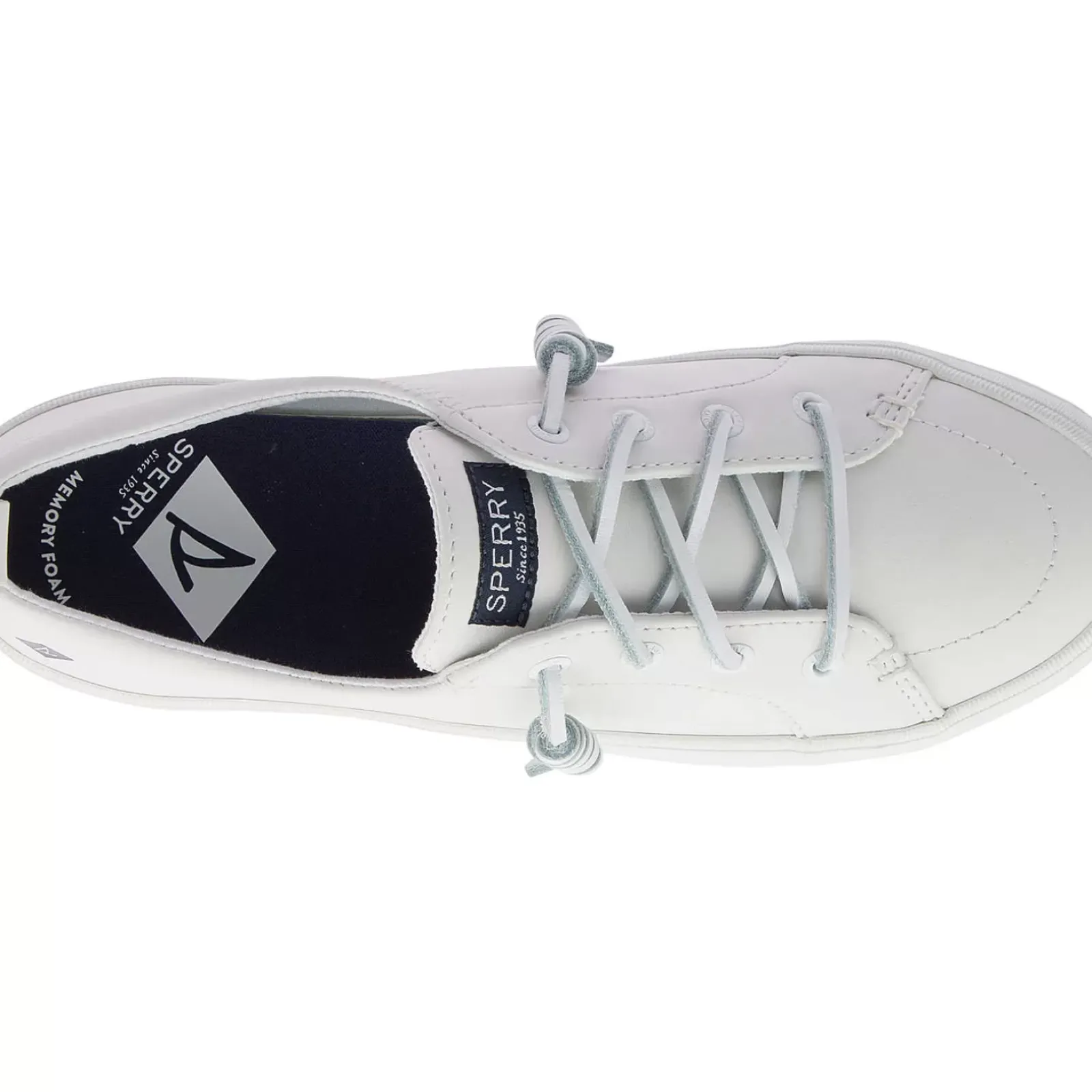 Sneakers|Shoes^Sperry Women's Crest Vibe Platform Leather Sneaker White