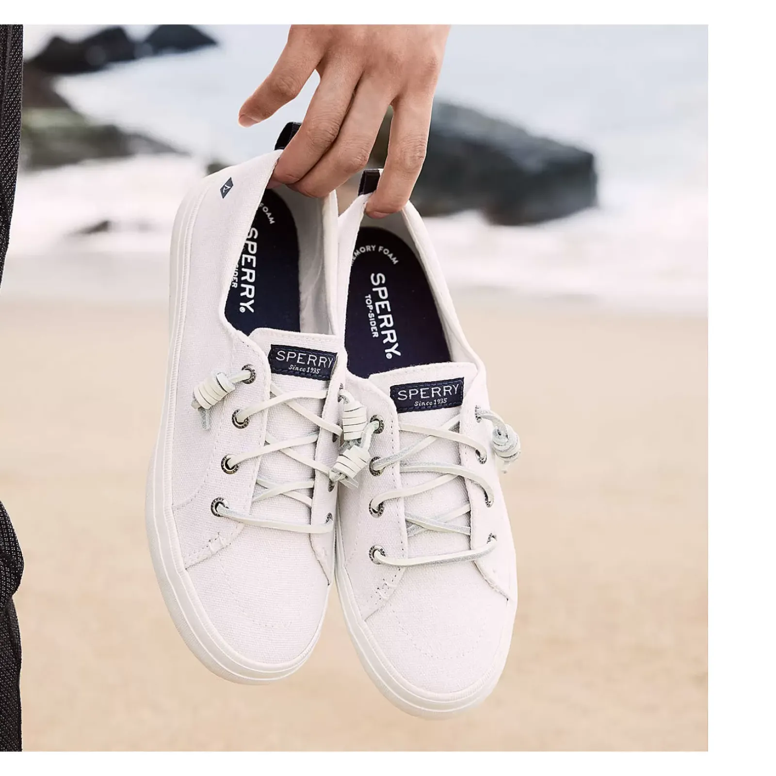 Sneakers|Shoes^Sperry Women's Crest Vibe Sneaker Black