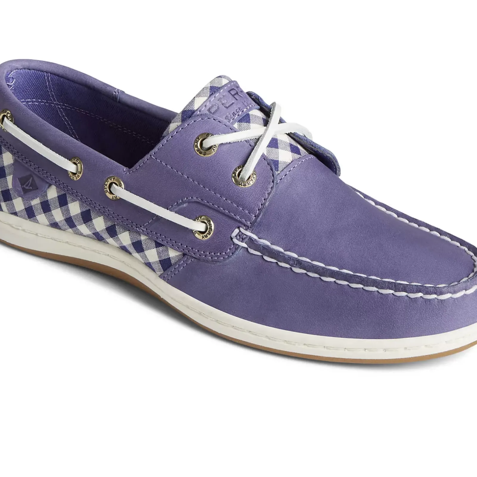 Sale|Boat Shoes^Sperry Women's Koifish Gingham Boat Shoe Purple