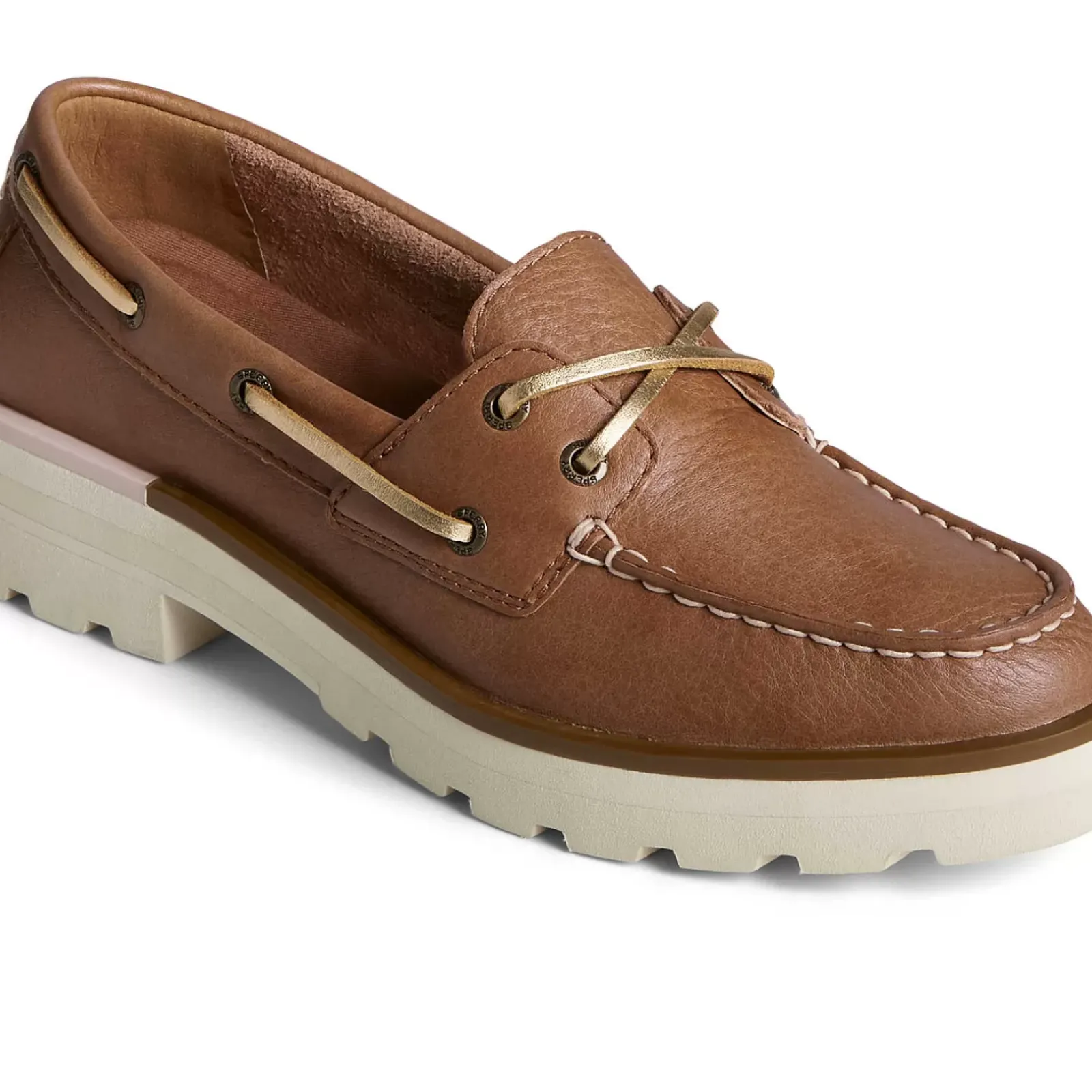 Flats & Loafers|Boat Shoes^Sperry Women's Lug Boat Shoe Tan