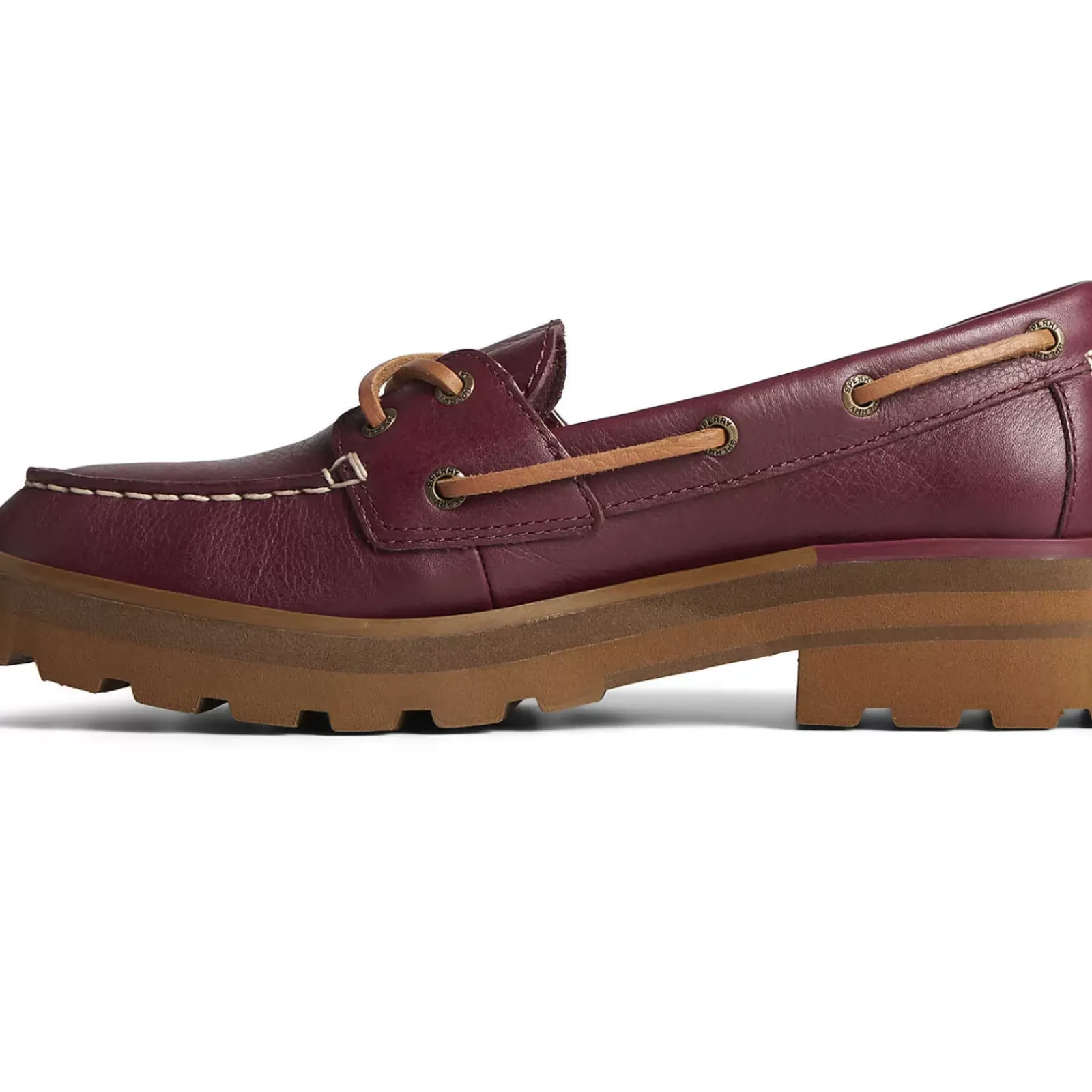 Sale|Flats & Loafers^Sperry Women's Lug Boat Shoe Cordovan