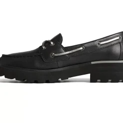 Sale|Flats & Loafers^Sperry Women's Lug Boat Shoe Black
