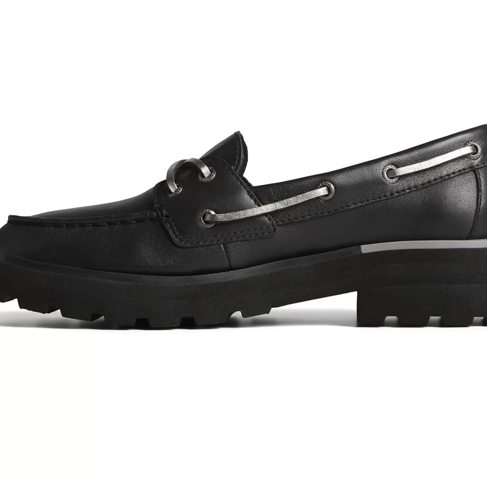 Sale|Flats & Loafers^Sperry Women's Lug Boat Shoe Black