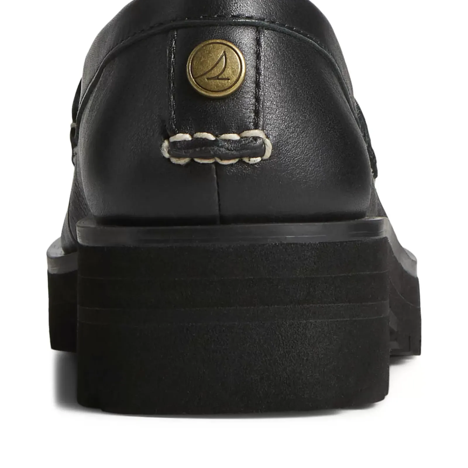 Sale|Flats & Loafers^Sperry Women's Lug Penny Loafer Black/White