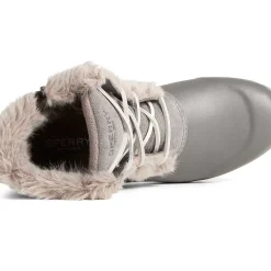 Sale|Rain & Duck Boots^Sperry Women's Maritime Repel Suede Thinsulate&trade; Snow Boot Grey