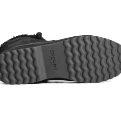 Sale|Boots^Sperry Women's Maritime Repel Teddy Trim Snow Boot Black
