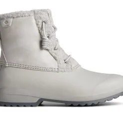 Sale|Boots^Sperry Women's Maritime Repel Teddy Trim Snow Boot Grey