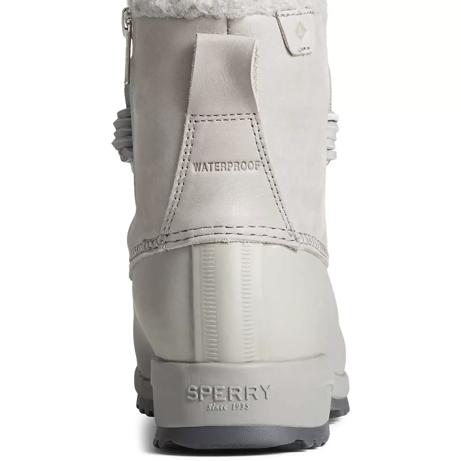 Sale|Boots^Sperry Women's Maritime Repel Teddy Trim Snow Boot Grey