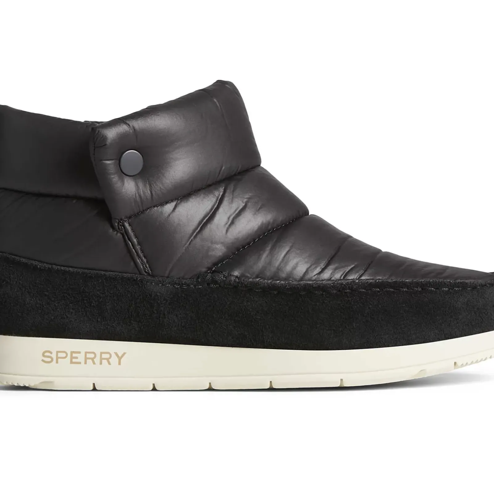 Sale|Boots^Sperry Women's Moc-Sider Nylon Bootie Black