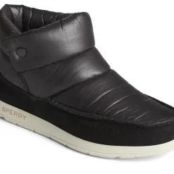 Sale|Boots^Sperry Women's Moc-Sider Nylon Bootie Black