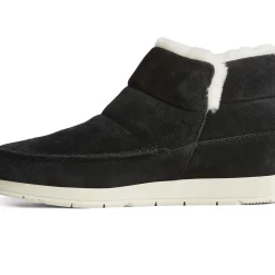 Sale|Boots^Sperry Women's Moc-Sider Suede Bootie Black