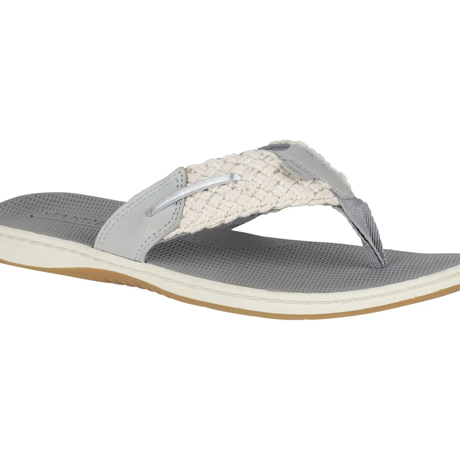Sandals^Sperry Women's Parrotfish Sandal Light Grey/Silver