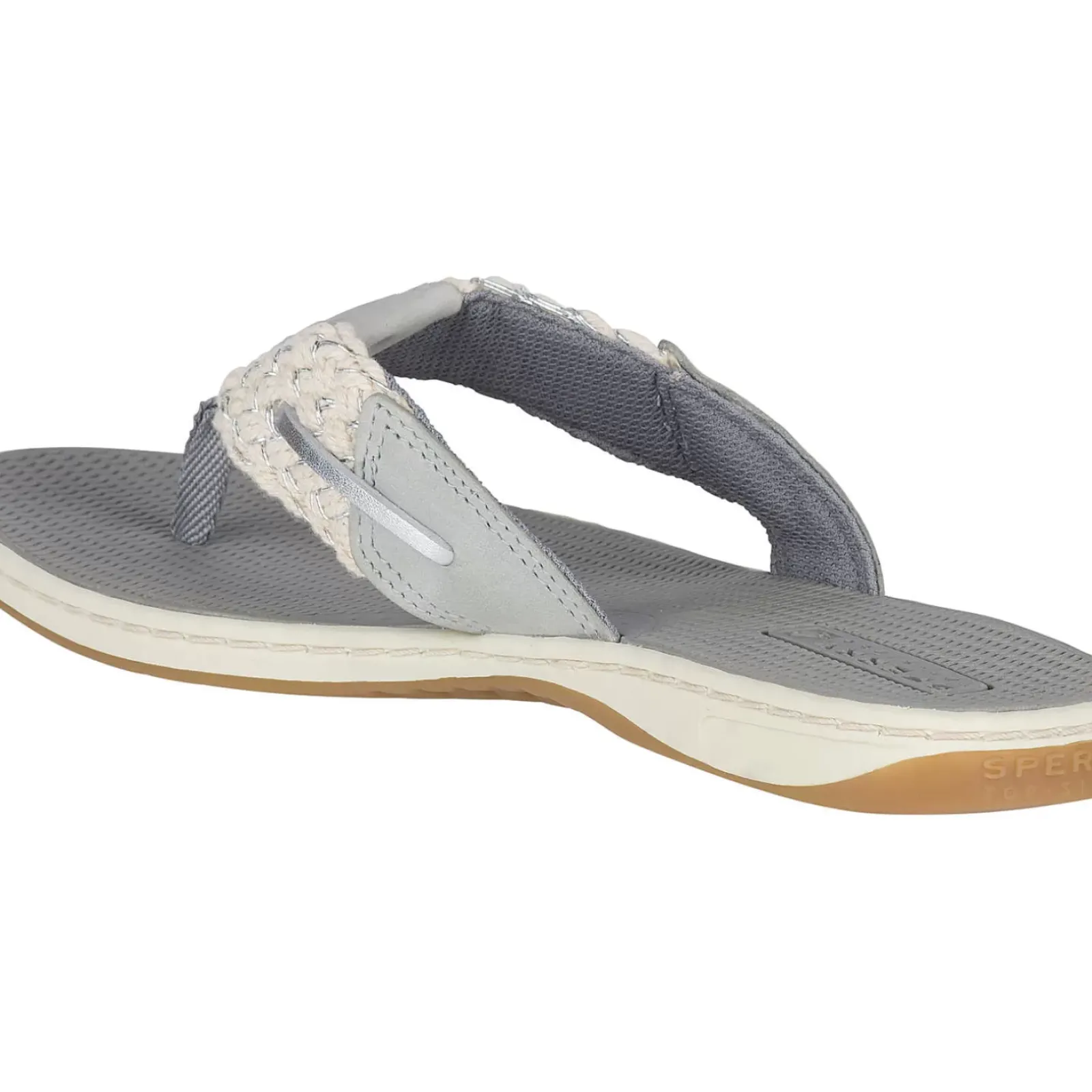 Sandals^Sperry Women's Parrotfish Sandal Light Grey/Silver