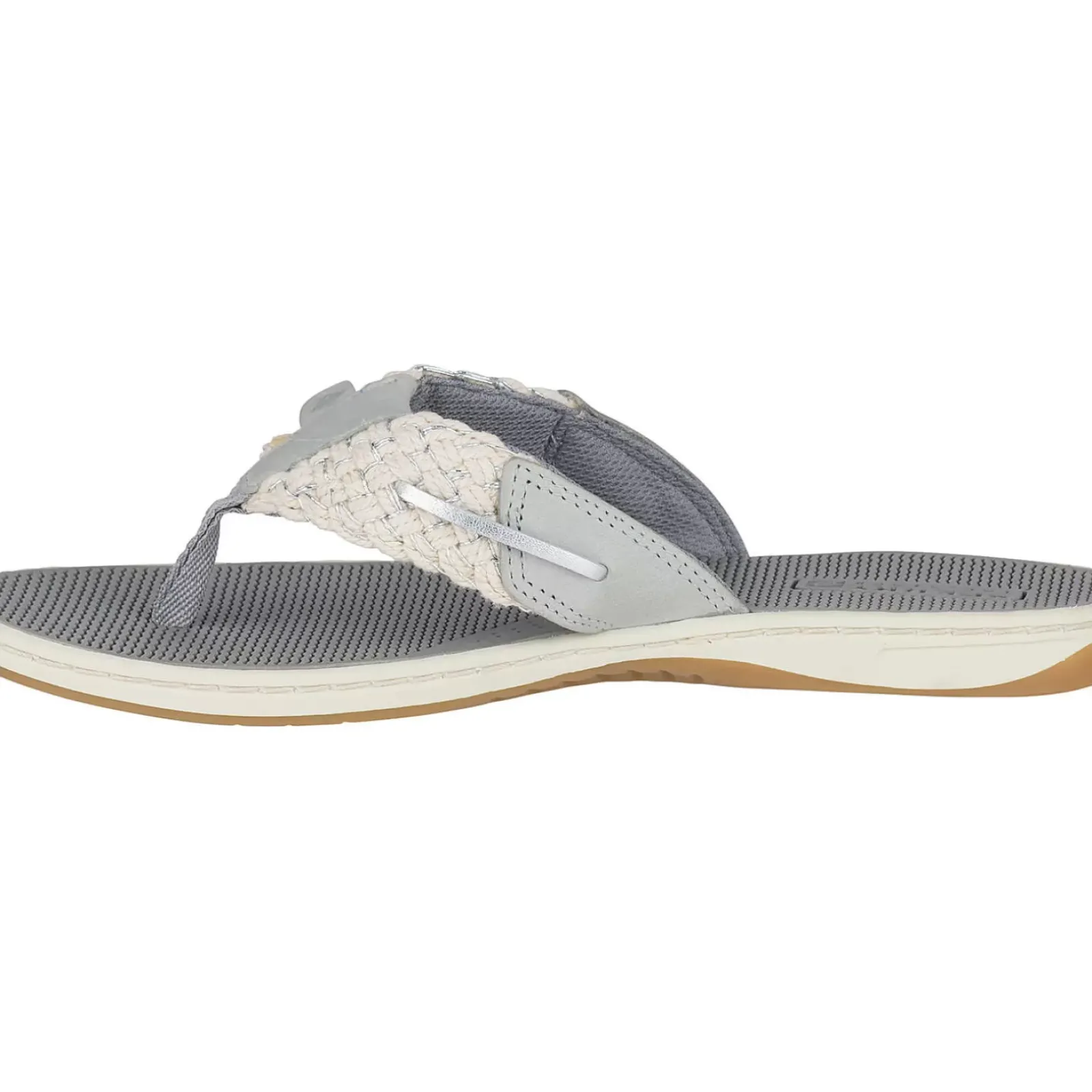 Sandals^Sperry Women's Parrotfish Sandal Light Grey/Silver
